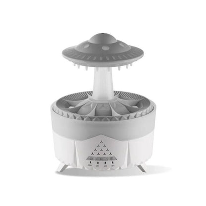 Ultrasonic Rain Drop Cloud Night Light Aroma Diffuser Humidifier
