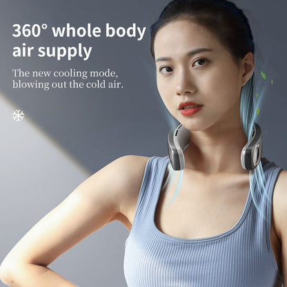 Upgraded Instant Cooling Portable 3D Neck Fan