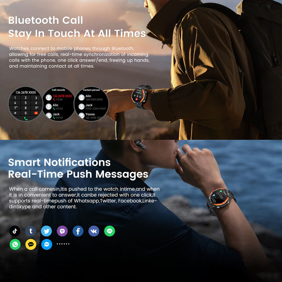VALDUS The Premium Multi-Use Lifestyle Smartwatch