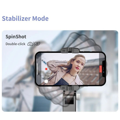 Smart 360° Rotation Gimbal Selfie Stick Tripod with LED Fill Light